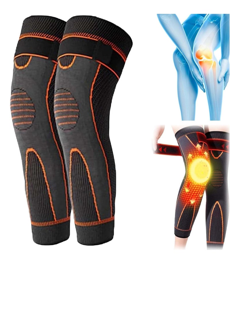 2 PCS Sports Knee Warmers – Compression Support & Joint Protection